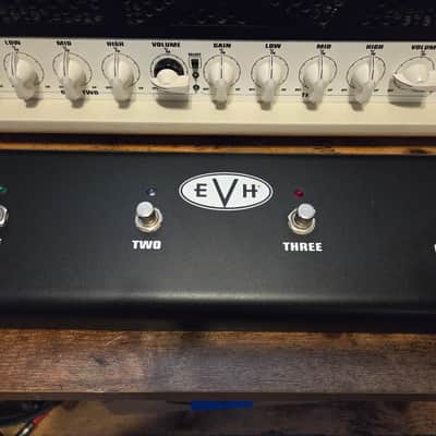 EVH 5150 III 50 watt 6L6 Tube Guitar Amplifier Ivory image 6