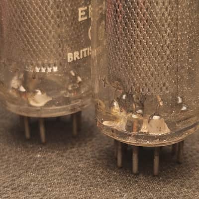 Matched pair Mullard Ef86 - Square D Getter - ++1 image 7