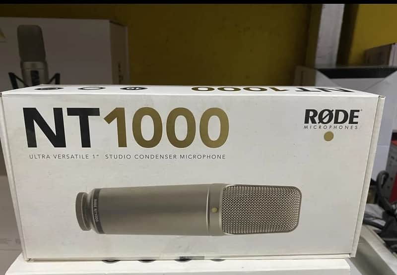 Rode NT1000 Large-diaphragm Studio Condenser Microphone Mic (open) **perfect & in-box! -ships FREE! image 1