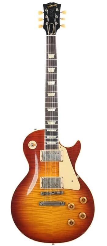 Gibson 1959 Les Paul Standard Reissue Light Aged Cherry Teaburst image 1