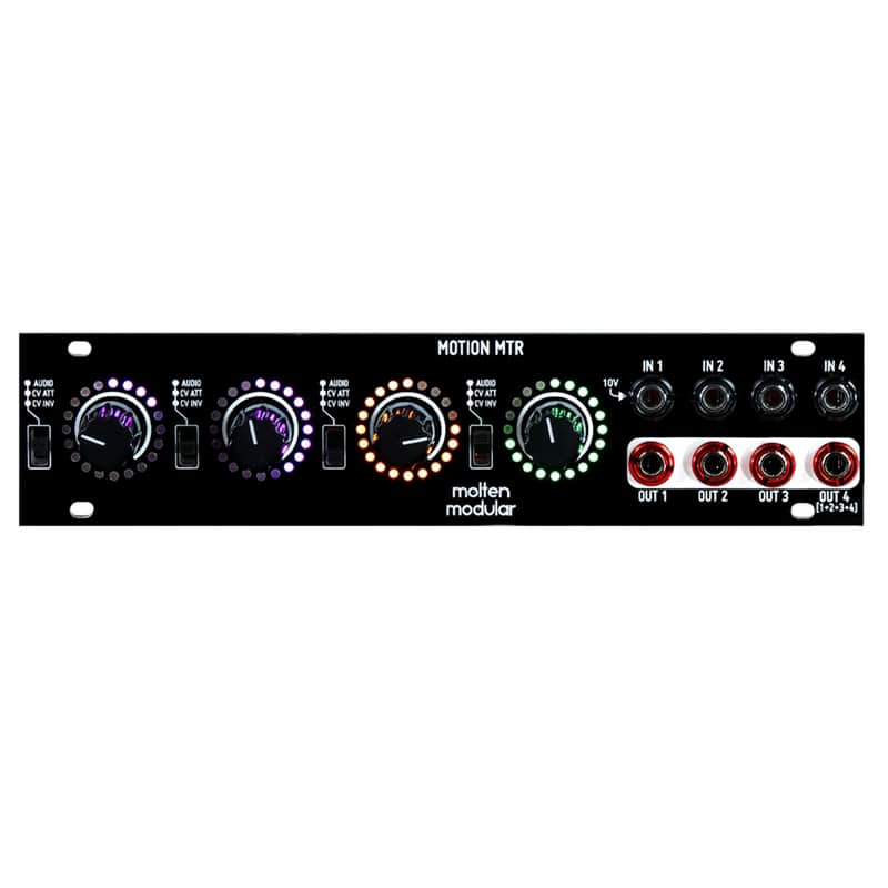 Molten Modular Motion MTR 1U Mixer / Attenuator / Inverter Eurorack Module image 1