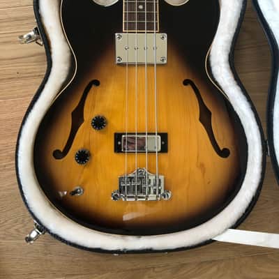 RARE left handed Gibson Midtown bass  2013 Sunburst image 1