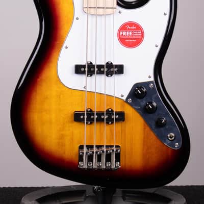 Squier Affinity Series Jazz Bass – 3-Color Sunburst with Maple Fingerboard image 1