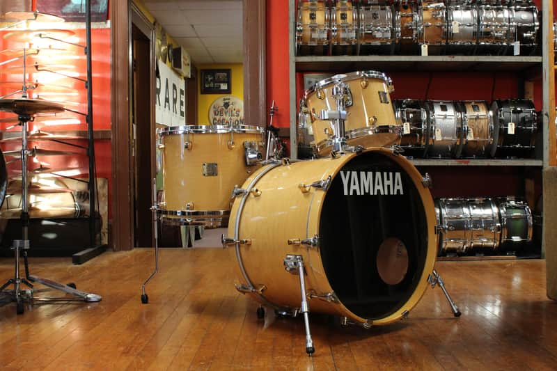 Yamaha Maple Custom Outfit in Natural Maple 16x22 9x13 14x16 image 1