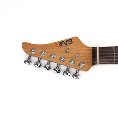 EART YMX-SG3,Roasted Book-match Mahogany Solid Body,22 Stainless Steel Frets,6-Point Synchronized Tremolo image 6