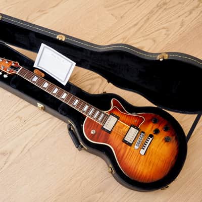 1996 Heritage H-150 Deluxe LP Electric Guitar Almond Sunburst ALM SB Kalamazoo USA w/ Case image 21