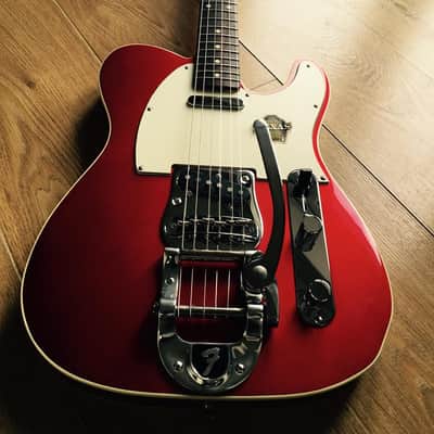 Fender Telecaster 1962 Reissue w/ Factory Bigsby 2007 Old Candy Apple Red image 3
