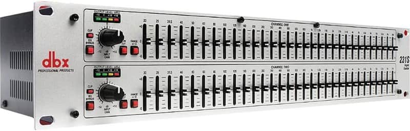 DBX 231S Dual 31 Band Graphic Equalizer image 1
