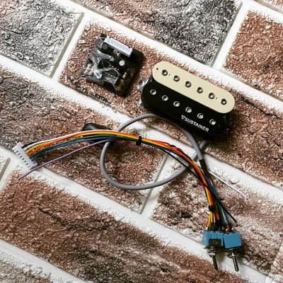 Veyz Sustainer Pickup W/ Seymour Duncan Blackout AHB-1 Complete wiring harness | Push Pull version | DHL Express Shipment | image 8