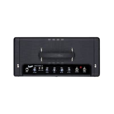 Supro Delta King 10 Combo 5 Watt Guitar Amplifier, Black w/ Black Stripes image 9