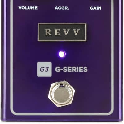 Revv G3 V2 Distortion Guitar Pedal - Purple image 1