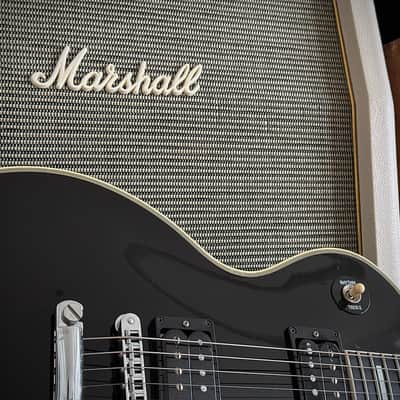 Gibson Custom Shop Les Paul Custom EB/CH seltenes Exemplar mit Chrome Hardware! 2007 - Ebony with Chrome Hardware image 10