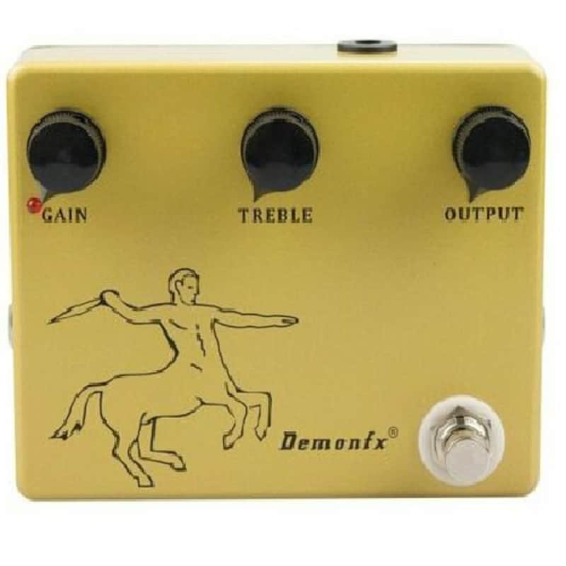 Demonfx KC Drive OVERDRIVE Guitar Effect Pedal gain/Treble controls True Bypass image 1