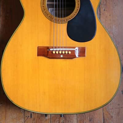 Vintage 1960's Japanese OM-18 000-18 Copy Selmer Laredo 80F c.1969 (made by Terada Factory MIJ) image 2