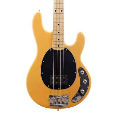 Sterling by Music Man StingRay 4 Classic RAY24 Bass, Butterscotch image 1