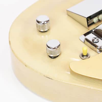 1959 Rickenbacker Combo 600 Vintage Electric Guitar – Rare 100% All Original Blonde ’59 Combo, Anodized Gold Small Guard & Logo, Horseshoe Pickup, Super Clean w/ OHSC (6C75) image 13