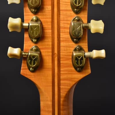c. 1950s Epiphone DeLuxe "Emperor" Natural Finish Archtop w/OHSC image 6