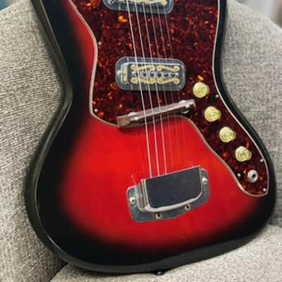 1960's Harmony Bobkat w/Moustache Gold-Foil Pickups image 2