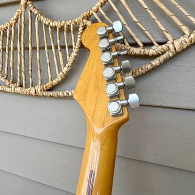 1989 Squier II Stratocaster MIK E9 | Proper Passive™ Electronics | Vintage White | Boutique image 17