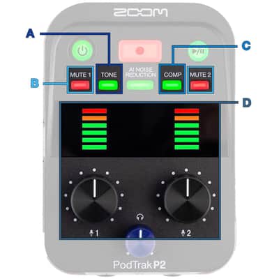 Zoom PodTrak P2 Podcast Recorder over shipped un-open box image 3
