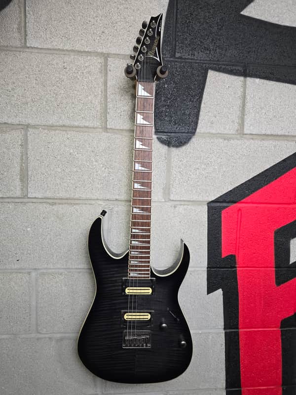 Ibanez RG3EXFM1-TGB Standard 2008 - 2011 - Transparent Grey Burst image 1
