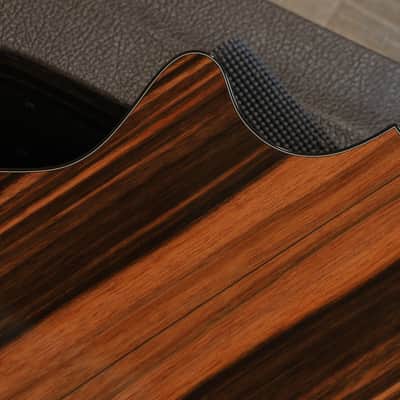 Unplayed! 2014 Taylor Custom GA Madagascar Ebony European Spruce Acoustic Guitar Natural + OHSC image 13