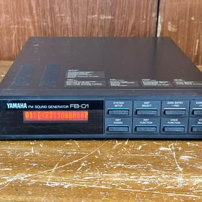 Yamaha FB-01 Digital Programmable Algorithm Synthesizer New internal Battery image 2