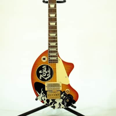 Fernandes ZO-3 Art Rock Series DAZED JIMMY PAGE LED ZEPPELIN model image 1