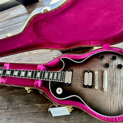 SERIAL# 003!!!! GIBSON CUSTOM SHOP VIVIAN CAMPBELL LES PAUL CUSTOM (SIGNED) 2018 W/ AN UNREAL TOP STAINED IN ANTRIM BASALT BURST + ORIGINAL HARDSHELL CASE - EXCELLENT CONDITION - ULTRA RARE!!! image 21