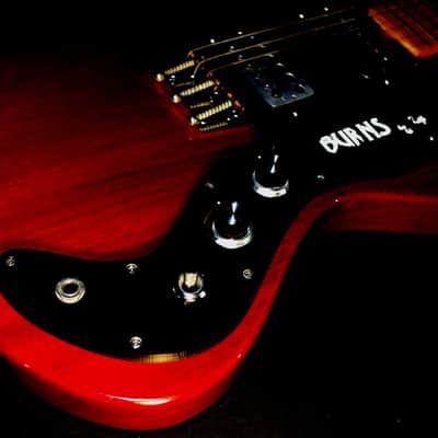 Burns LJ24 1977 Cherry Transparent.  PROTOTYPE. Extremely Rare & Collectible.  Only 25.  Handmade. image 9
