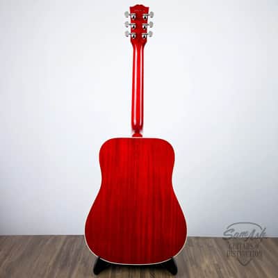 Gibson Hummingbird Standard Vintage Cherry Sunburst Acoustic-Electric Guitar Left-Handed(Bennetbreeze) image 4