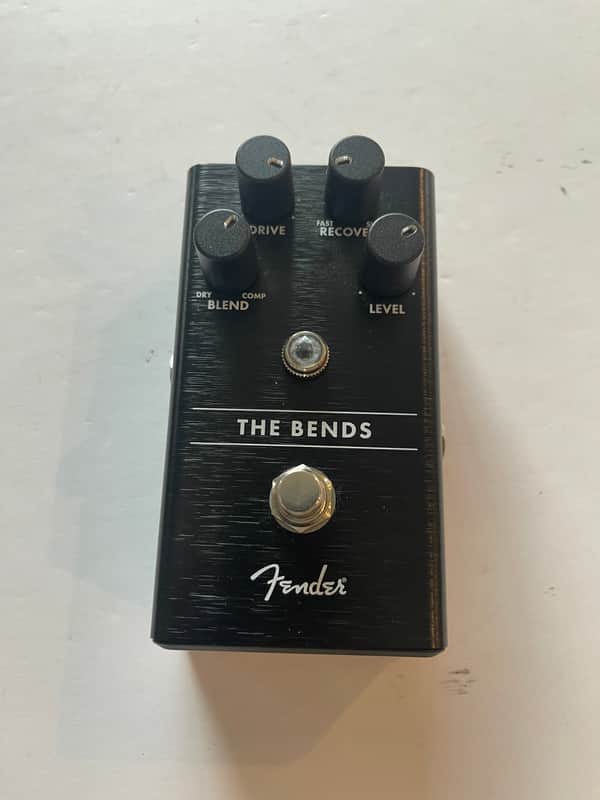 Fender The Bends Compressor Compression Guitar Effect Pedal image 1