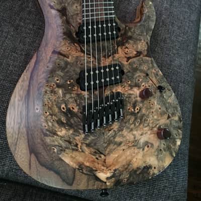 Kiesel Carvin Aries AM7 Multiscale New! 2016 Buckeye Burl image 6