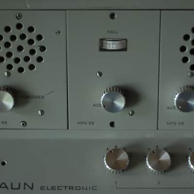 1960's Braun Electronics 12/4 Tube Recording Console Mixer Neve Helios EMI image 6