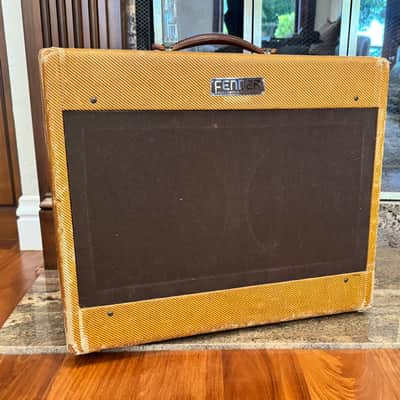 1954 Fender Super 5C4 Wide-Panel Tweed Combo Amp image 1