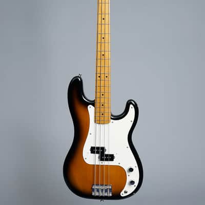 Fender Japan PB-57 Precision Bass Reissue 50th Anniversary MIJ 1996 - Two Tone Sunburst image 7