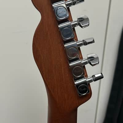 Fender American Acoustasonic Telecaster Acoustic Electric Guitar - Steel Blue image 5