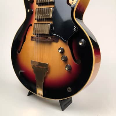 1959 National Bel-Aire 1198 Archtop Electric in Sunburst with Hardshell Case image 3
