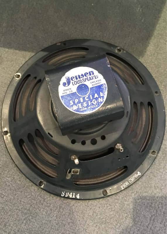 Jensen P10R 10in, 25-Watts Guitar Amp Speaker (Pre-Owned) (Joe Satriani Private Collection) image 1