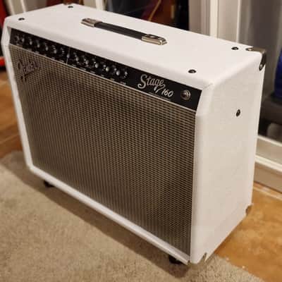 Fender Stage 160 2-Channel 160-Watt 2x12" Solid State Guitar Combo 1999 - 2002 - White image 3