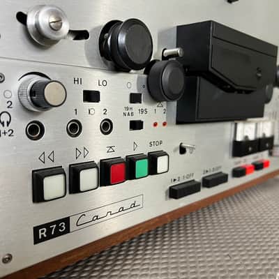 Carad R73, half-track (2-track) Stereo, 3 3/4 & 7 1/2 ips 1973 - Great! image 5