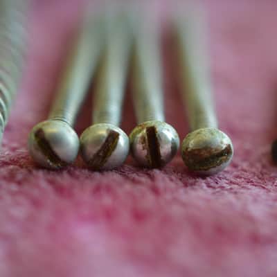 Vintage 1959 Gibson M-69 PAF Ring set w/ Screws & Springs Les Paul Custom, SG, Archtop image 4