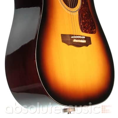 Guild D-40 Bluegrass Jubilee Acoustic Guitar, Sunburst image 5