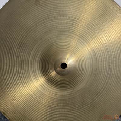 Zildjian Avedis 14” Rock Hihat Cymbals (Hollow logo) image 3