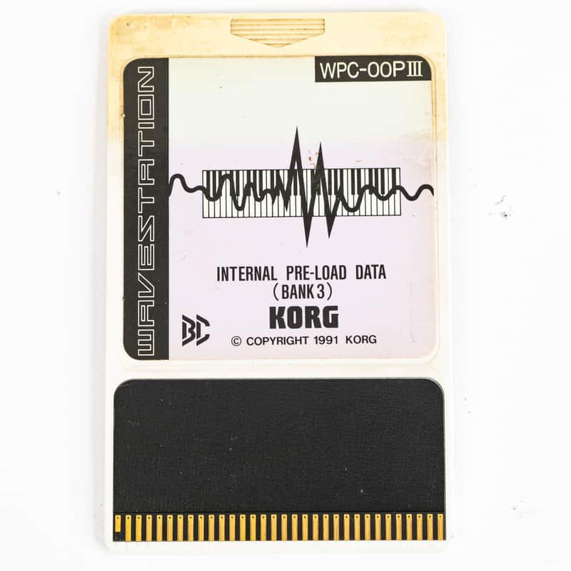 Korg Wavestation WS EX WPC 00P III - Internal Preload Data | Reverb