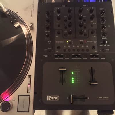 Rane TTM-57SL DJ mixer w/ flight case, Scratch Live control records + bonus Serato DJ keyboard cover image 9