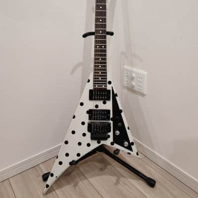 Grover Jackson Randy Rhoads RR V White Polka Dot - JAPAN MIJ image 2