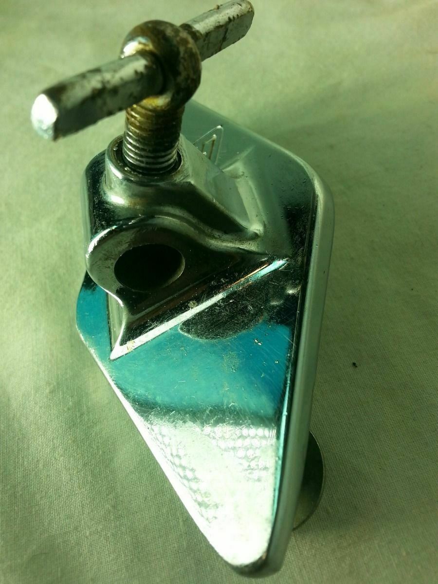 Gretsch Floor Tom Drum Leg / Bass Cymbal Arm Mount Chrome Vintage 50s/60s VG* — main photograph