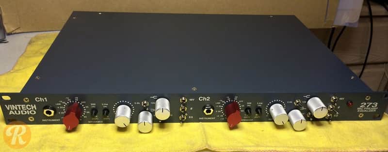 Vintech Audio 273 2-Channel Mic Pre EQ w/ PSU | Reverb