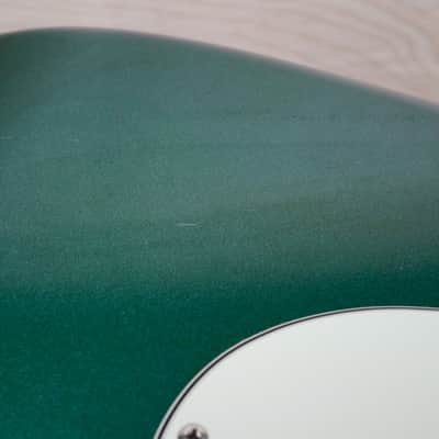 Fender MIJ Hybrid '60s Stratocaster 2017 Sherwood Green Metallic Made in Japan w/ Bag image 9